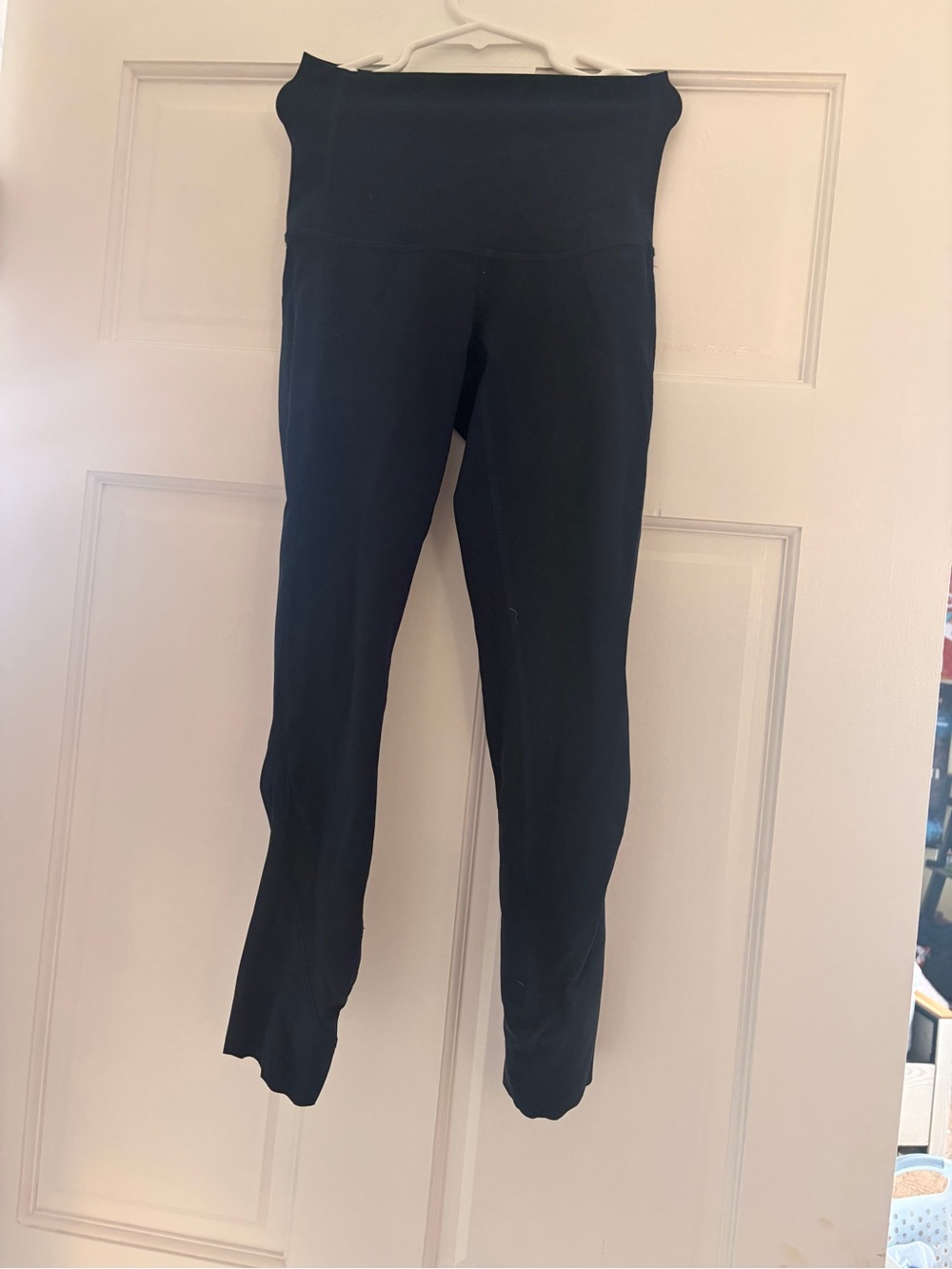 lululemon athletica Black High-Rise Leggings cropped